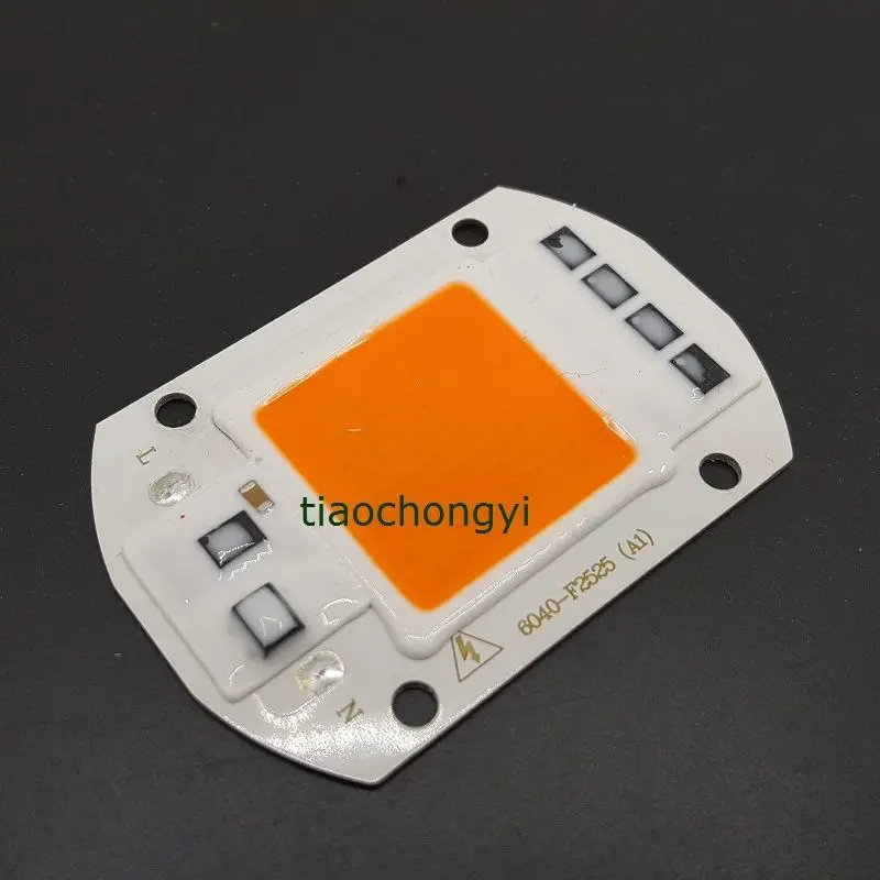 Новый 50 Вт 380NM 840NM полный спектр светодиодный чип COB интегрированный умный IC