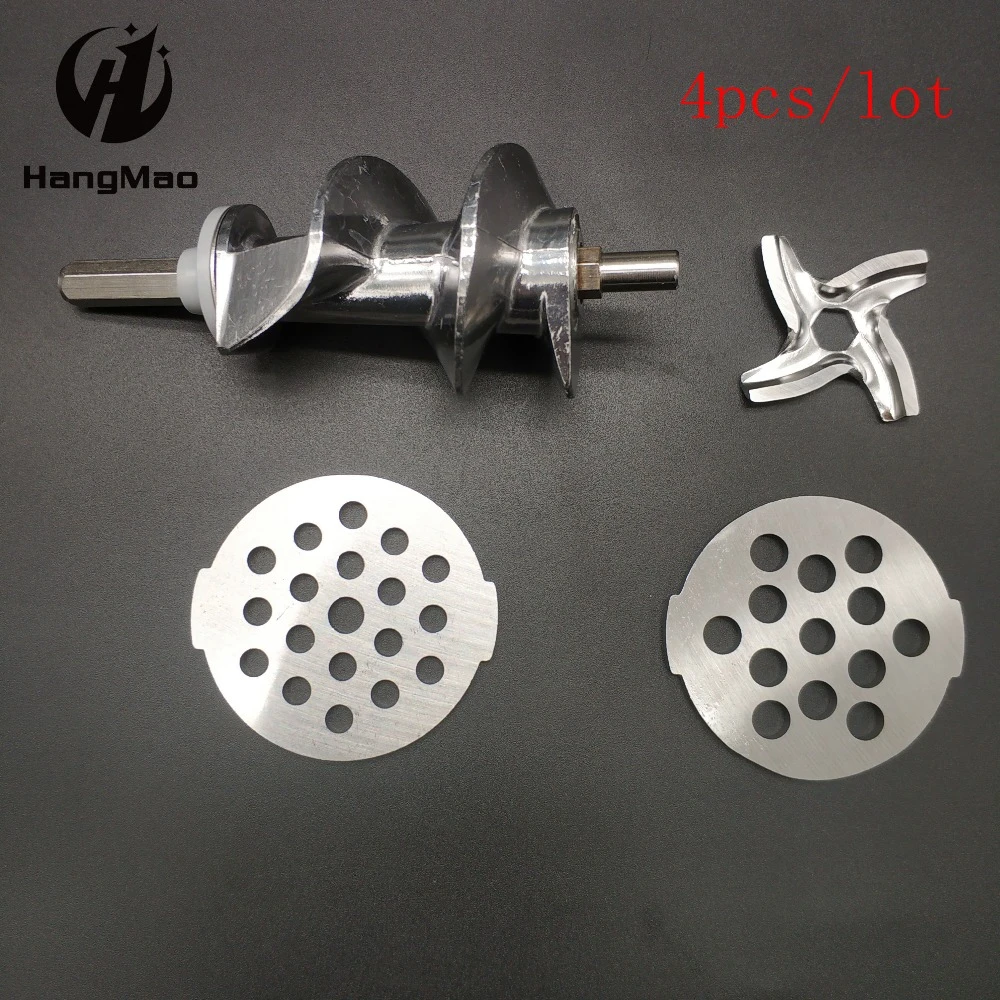 4 Piece Free Shipping Meat Grinder Screw Mincer Auger For Moulinex Meat