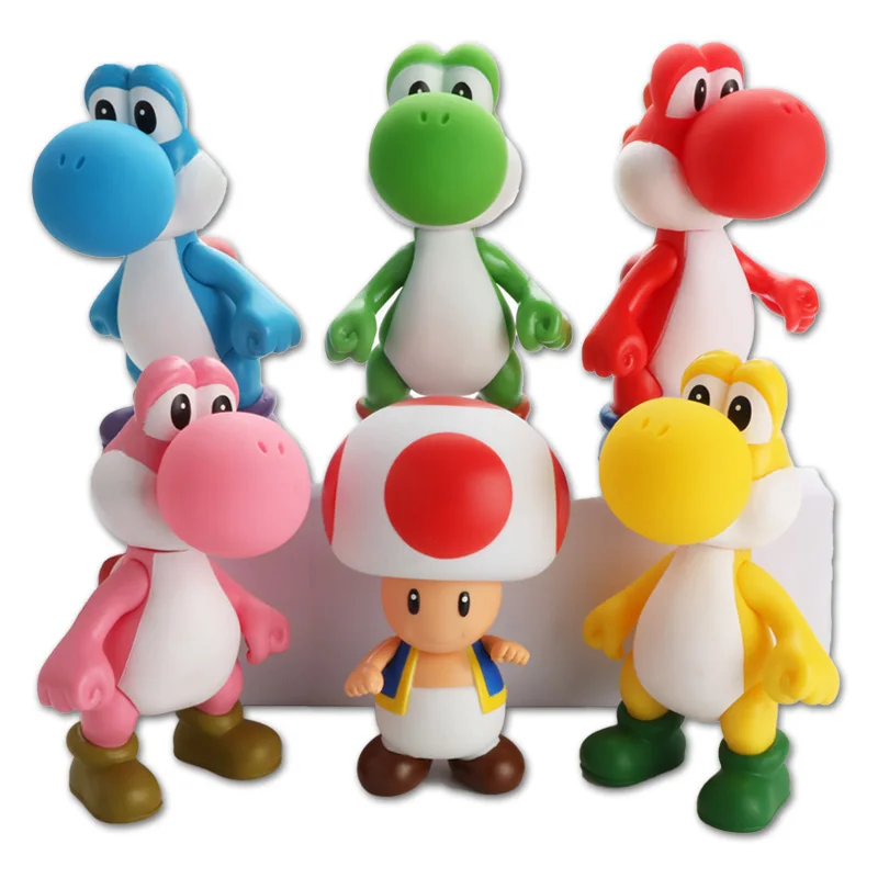 Super Mario Bros Luigi Mario Action Figure PVC Super Mario Figure Model Doll 13cm Figure Toys For Children Kids Toy