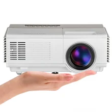 CAIWEI Mini LED Projector WiFi Android Cheap Video Projector Portable home cinema for laptop TV DVD Player