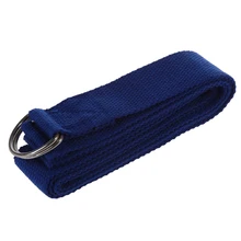 1 шт. случайный цвет 6" для занятий йогой тянущийся ремень полиэстер-хлопок пояс фитнес, Пилатес Prop