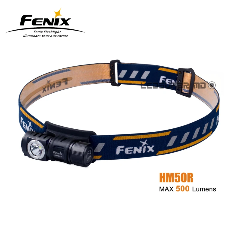 Fenix HM50R CREE XM-L2 U2 светодиодный многоцелевой перезаряжаемый налобный фонарь макс. 500 люмен для всех сезонов