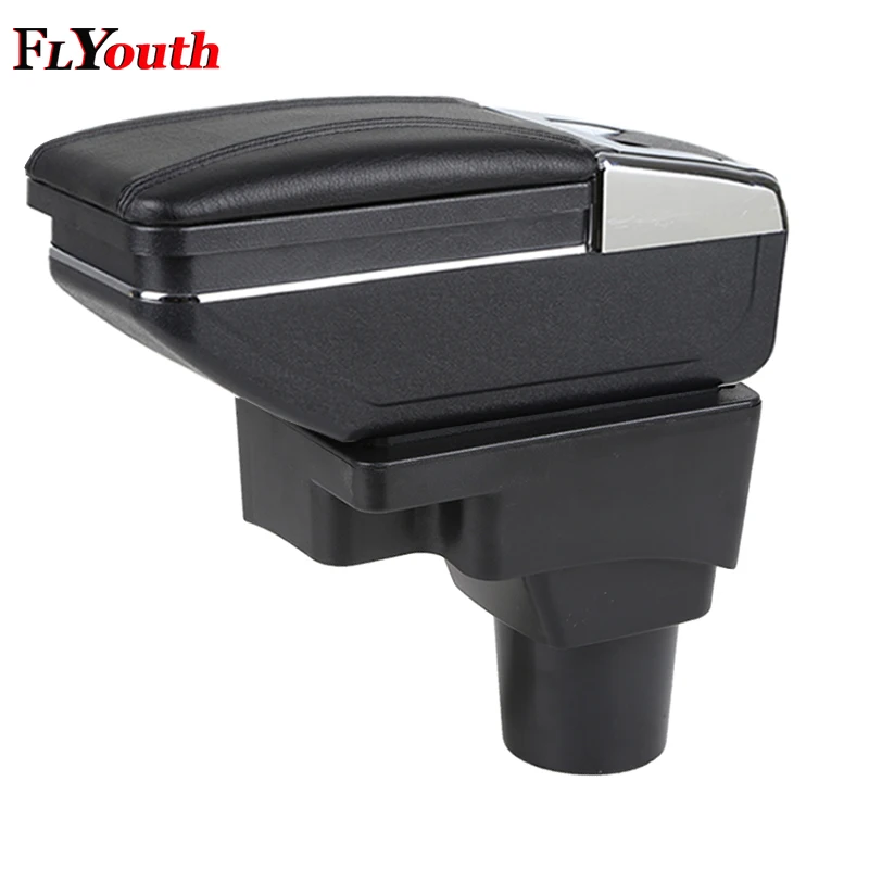 

Car Armrest Box Central Store Content Storage Box Cup Holder Car-Styling For Chevrolet Aveo Sonic Lova T250 T300 2011-2014