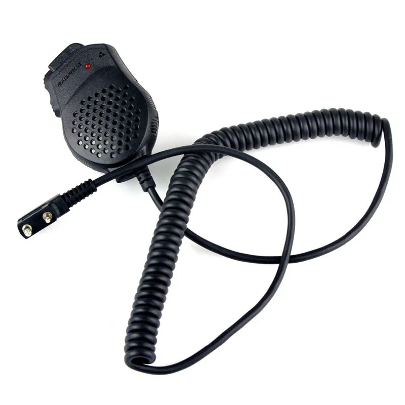 Original Portable Baofeng Speaker Mic Microphone Dual PTT for Two Way Radio UV 82 UV 82L