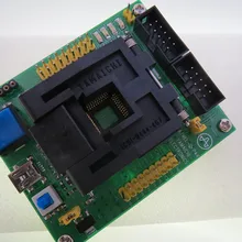 QFP44 TQFP44 ATmega32/16 burn-в гнездо золотое покрытие тестовая плата для интегральных схем сиденье Тесты гнездо Тесты скамья