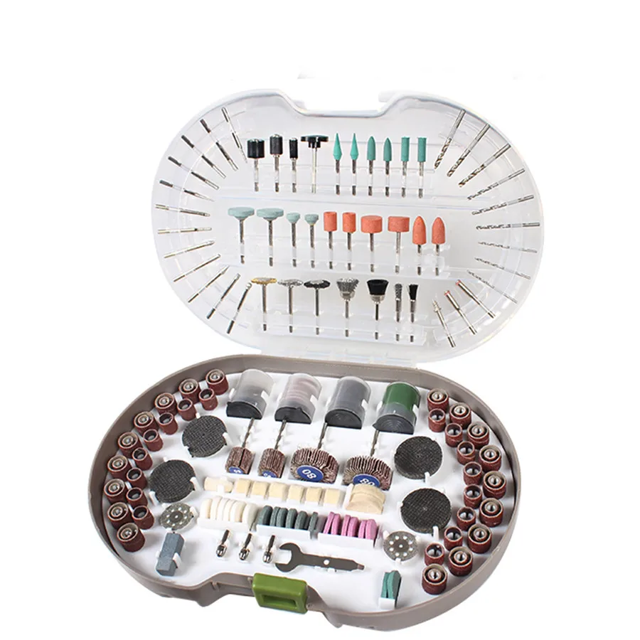 

276PCS Rotary Tool Bit Set Electric Dremel style Rotary Tool Accessories for Grinding Polishing Cutting