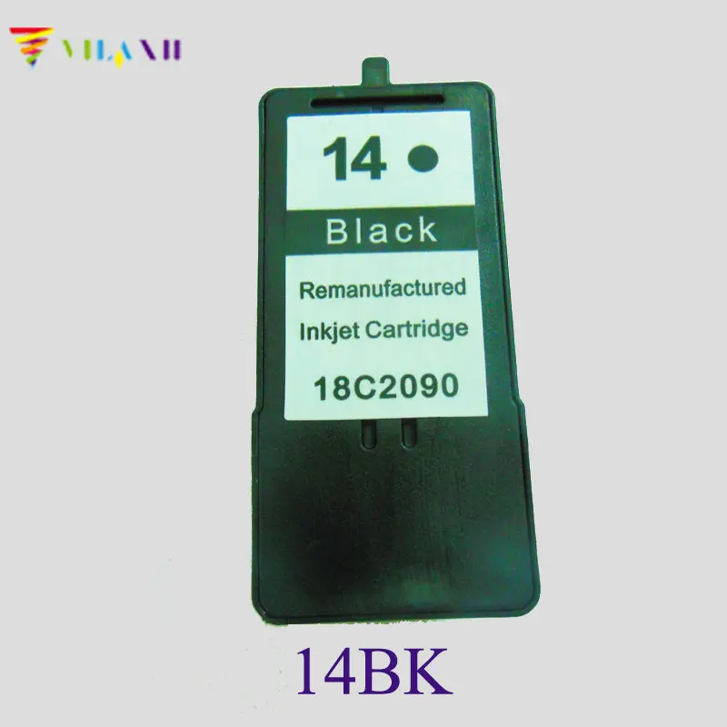 Vilaxh 1pcs Black For Lexmark 14 Ink Cartridge for Lexmark X2650 X2600