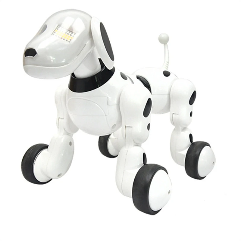 abay 2019 hot IR Smart Remote Control Robot Dog Funny Electronic Interactive Puppy Robots WH-48