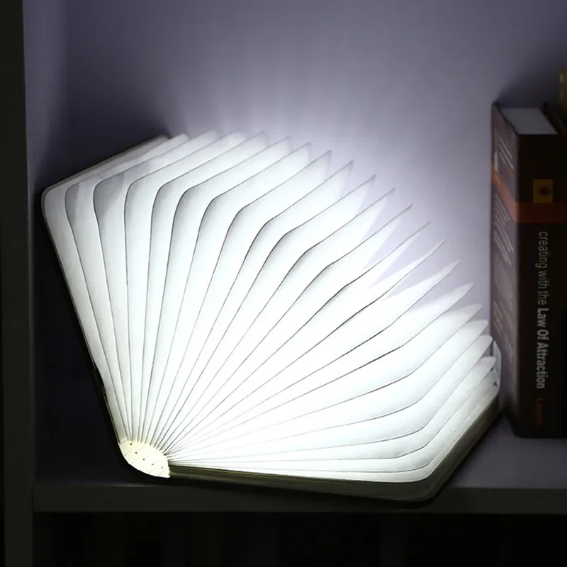 2018 Book Light Lamp Folding LED Nightlight Creative LED Best Home