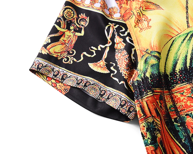 Правда гуляка летний костюм Go-Go футболки дизайн с леопардовым принтом тигра рубашки с коротким рукавом colorfur блуза с цветочным принтом для мужчин модные топы