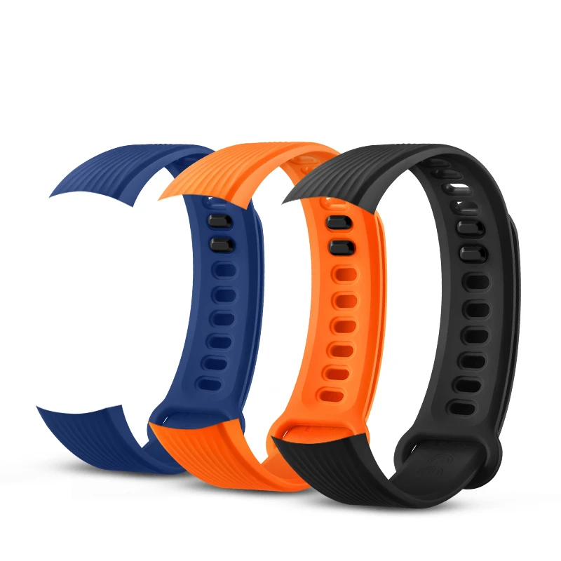 Модный спортивный ремешок для Huawei Honor Band 3 многоцветный сменный