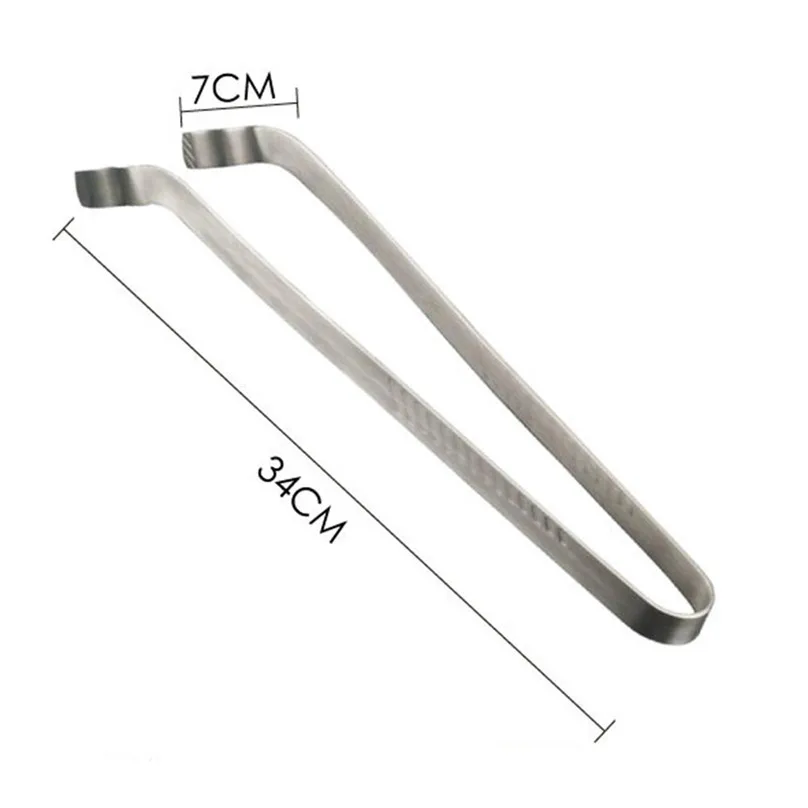 Extra Long Tong Kitchen Tongs Heat Resistant Cooking Tongs For BBQ Salads Barbecue Clip BBQ Tools #4A16 (3)