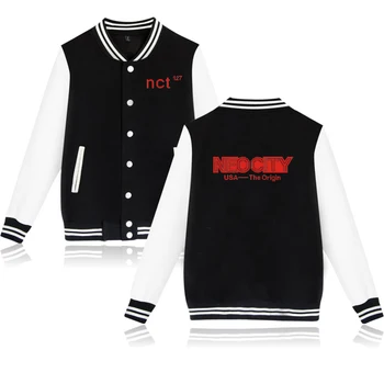 

KPOP NCT 127 Jacket Mens Casual Clothes Print NEO CITY THE ORIGIN Baseball Uniform Haechan Taeil Taeyong Jacket Coat Clothing