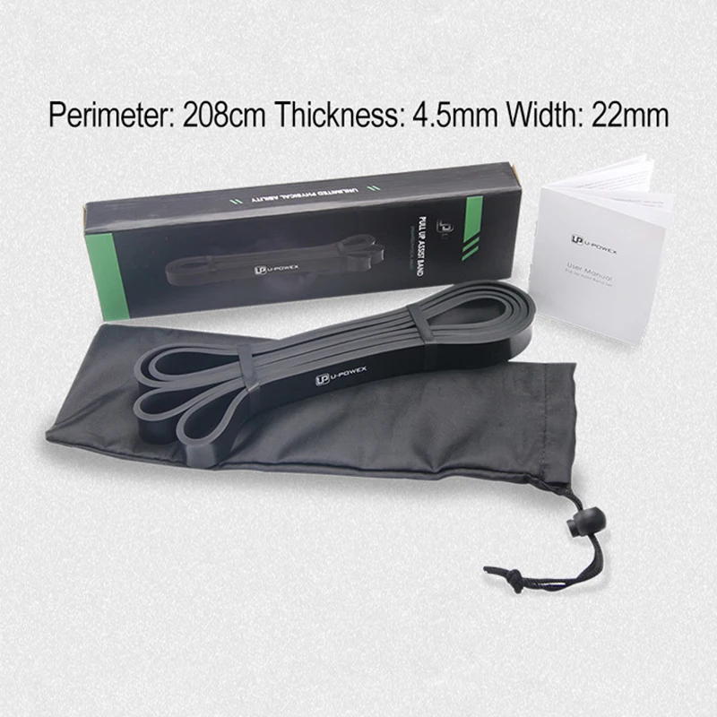 AOPI Yoga Fitness Equipment Training Workout Band Crossfit Resistance Latex Band Rubber Loop Band Pilates Pull Up Exercise Bands