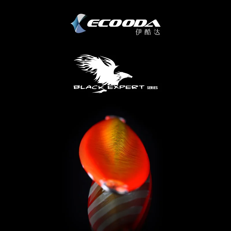 Ecooda черная опытная 150g200g260g360g Алмазная блесна для глаз светящаяся свинцовая рыба