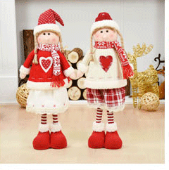 Супер большая Рождественская кукла, Рождественское украшение для дома, выдвижная стоящая фигурка, рождественский подарок, Navidad Decoracao