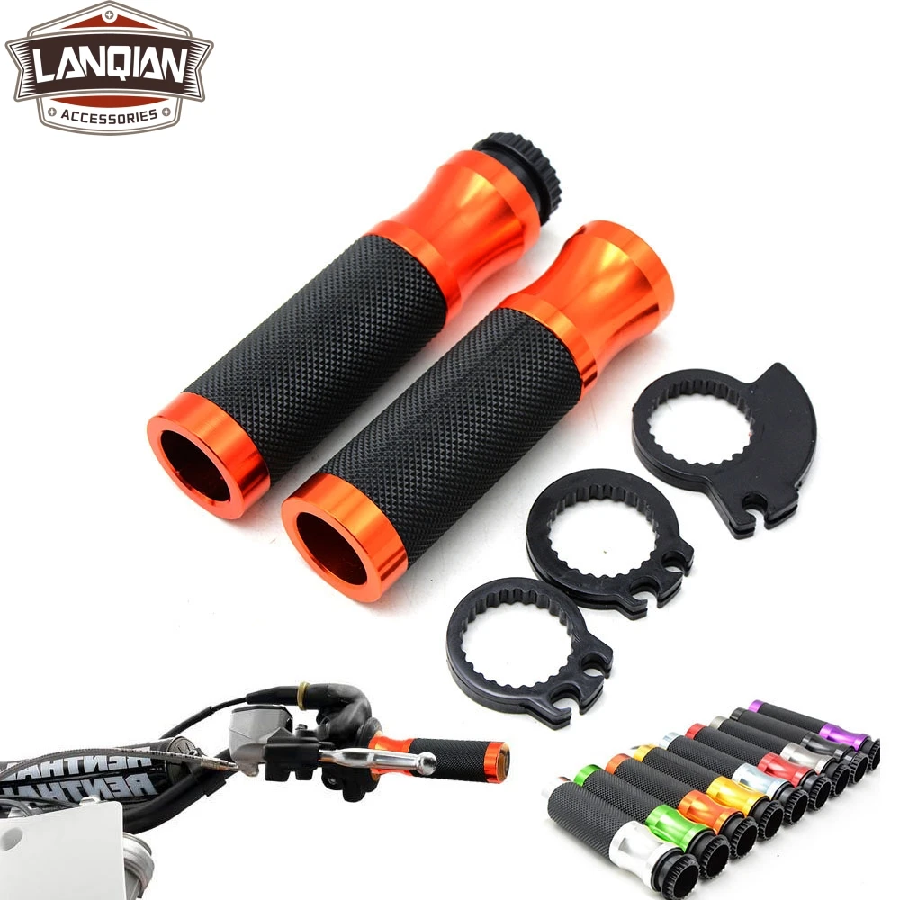 Universal 7/8" CNC Motorcycle Handlebar Grips Handle Bar For KTM 1050 1090 1190 1290 Adventure R RC8 Super Duke T ABS