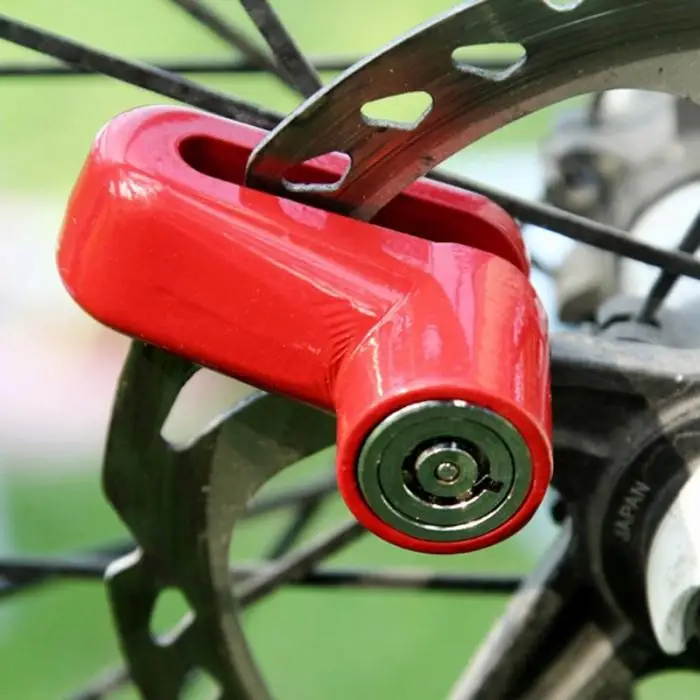 2 шт. дисковый велосипедный замок велосипеды ротор мотоцикл Противоугонный скутер дисковый тормоз ED