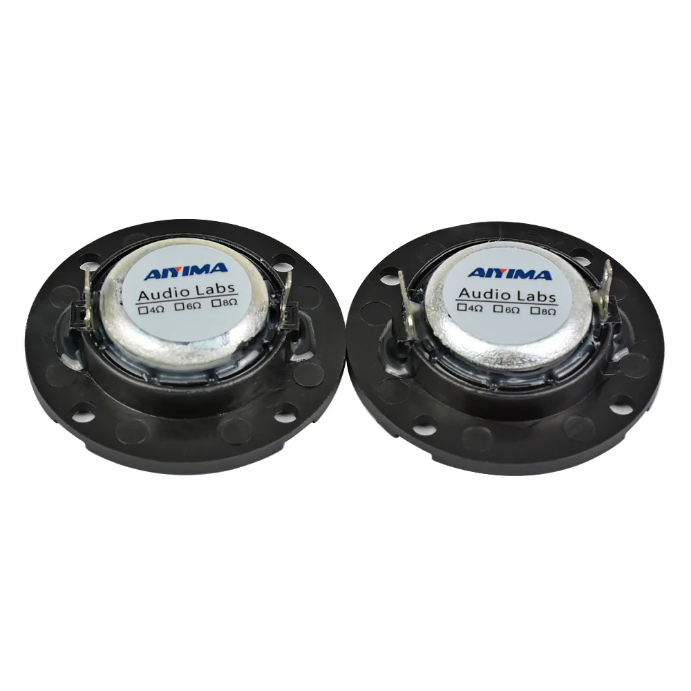 AIYIMA 2inch 4ohm 20W Dome Tweeter Audio Speaker Tweeters Treble Hifi Silk Film Portable Mini Loudspeaker 50MM Home Theater 2PCS