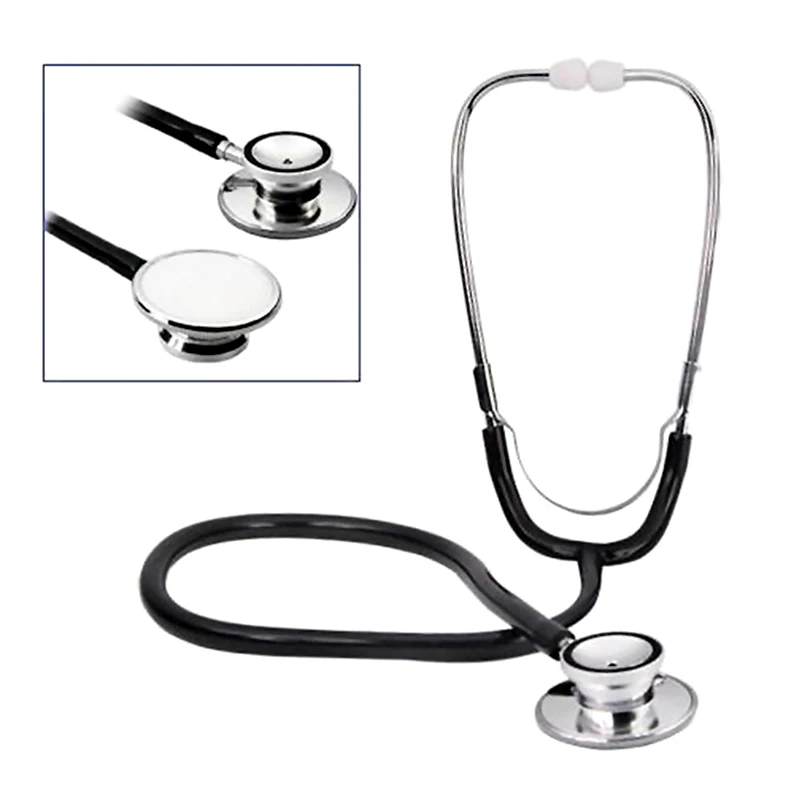 

1pcs Pro Medical Dual Head EMT Stethoscope Doctor Nurse Vet Medical Student Health Auscultation Device Estetoscopio