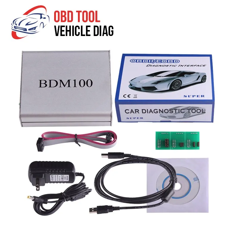 

Promotion! BDM 100 ECU Programmer with Adapters full set BDM100 Universal Chip Tunning Tool OBD 2 Auto Diagnostic Tool