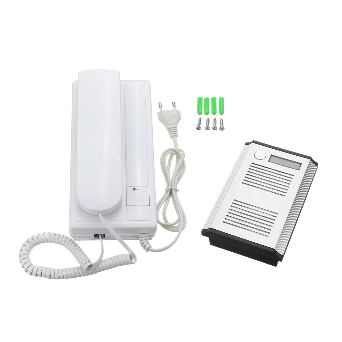 

NEW Safurance Wired Door Intercom Phone Doorbell Security Entry Call System Apartment Garage Home Safety