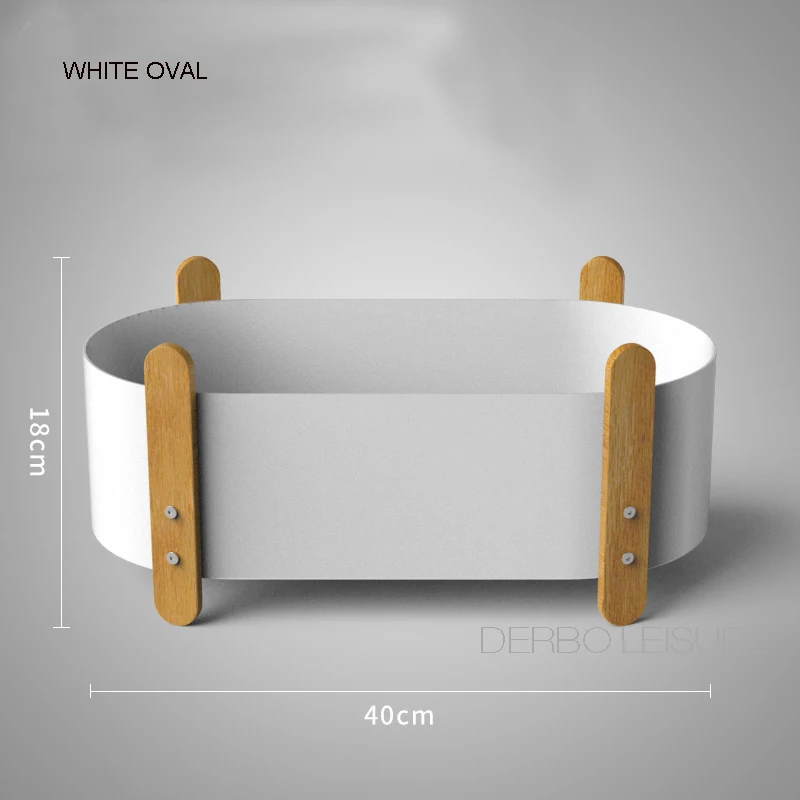 white oval