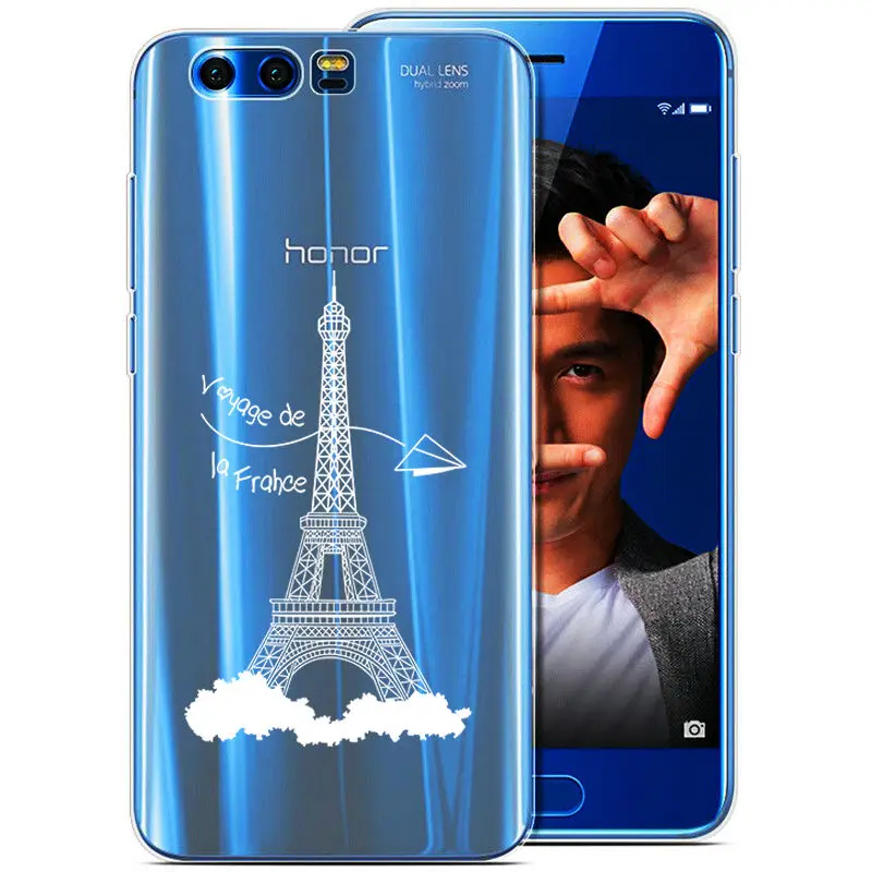 Soft TPU Phone Cover for Huawei Honor 9 V9 Painted Case for Huawei Honor Play 10 V10 Silicone for Honor 7A 7C 7X 8X V9 Fundas (16)