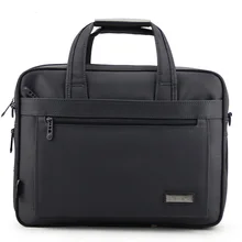 3238# новая модная деловая Мужская сумка горизонтальная деловая сумка Большая вместительная сумка для ноутбука мужской портфель Оксфорд
