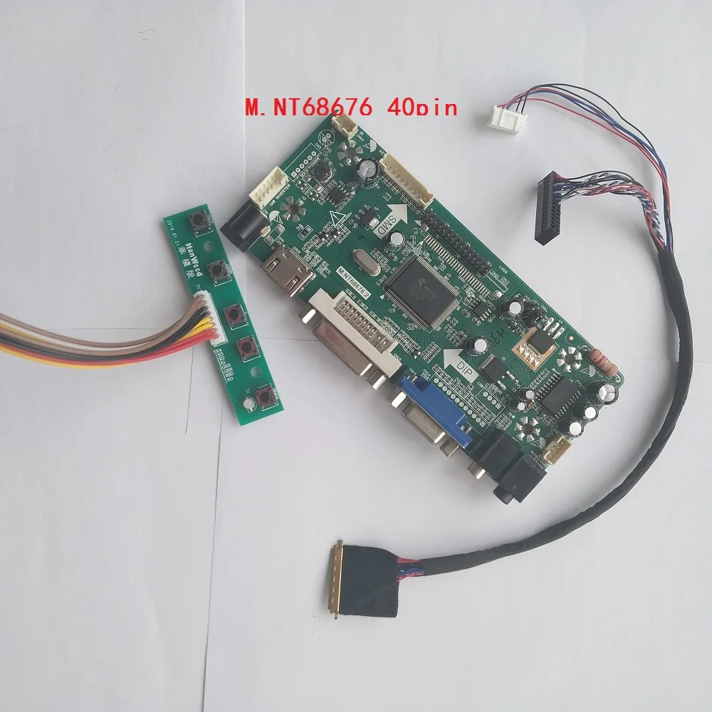 

kit DIY display for LP171WP9(TL)(B2) Screen 17.1" 1440X900 controller board panel monitor LCD audio M.NT68676 DVI VGA LED HDMI