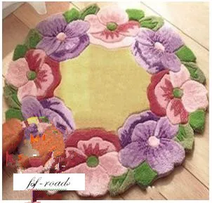 Needlework stair carpet mats Unfinished rug Latch Hook Rug Kit Floor Mat DIY Unfinished classic flower 50*50 cm Needlework stair carpet mats Unfinished rug Latch Hook Rug Kit Floor Mat DIY Unfinished classic flower 50*50 cm