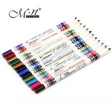 1 комплект м. n Menow Водостойкий карандаш для глаз, карандаш для подводки тени для век ручка подсветка для макияжа глаз 12 шт./компл. P11013