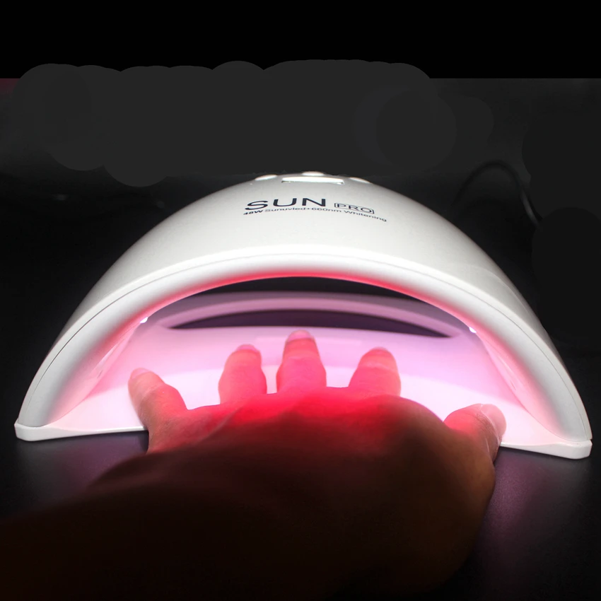 

2018 NEW Smart 48W UV LED Nail Lamp Gel Nail Polish Dryer Nails Art Gel Curing Light Anti Over-Heat Electric Nail Dryer