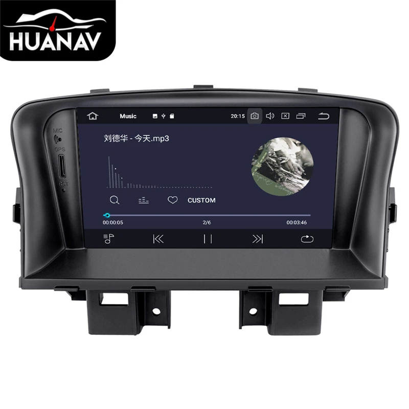 Cheap Android 8.0 Multimedia no Car CD DVD Player GPS Navigation For Chevrolet CRUZE 2008-2011 Stereo Automedia Sat Nav Headunit 4/32G 6