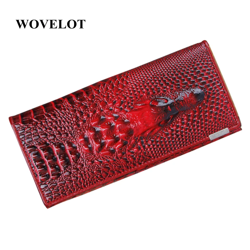 12 الألوان المرأة محفظة الإناث محفظة للعملة أصحاب جلد طبيعي 3D النقش التمساح السيدات التمساح طويل حقائب يد 12 الألوان المرأة محفظة الإناث محفظة للعملة أصحاب جلد طبيعي 3D النقش التمساح السيدات التمساح طويل حقائب يد