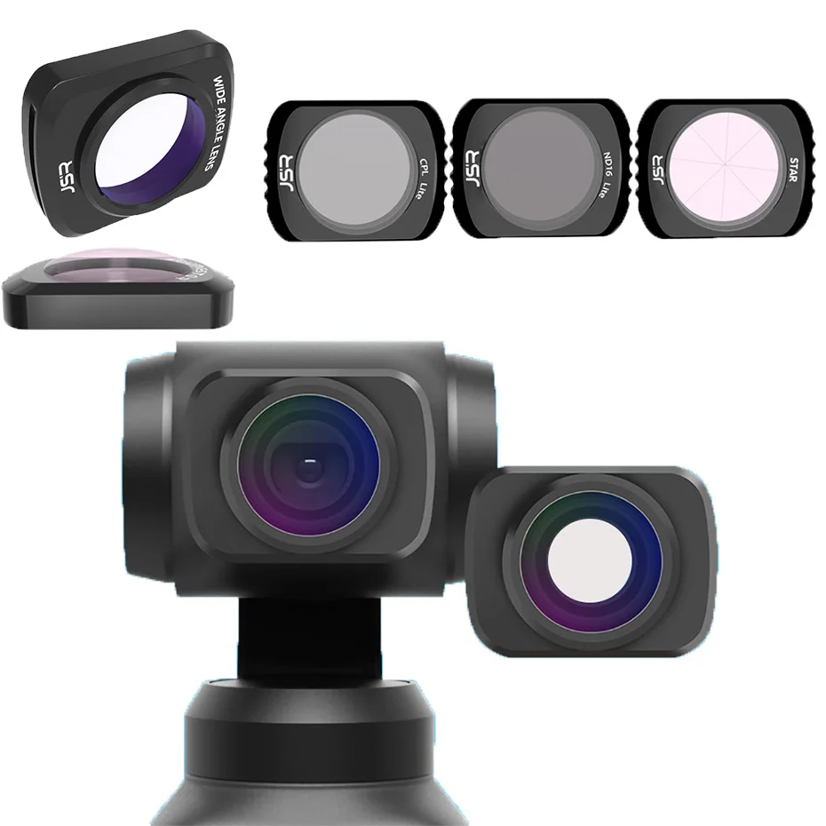 Osmo Pocket Camera Filter Wide Angle/Macro Close-up Lenses Polarizing Set For DJI Handheld Accessory | Электроника