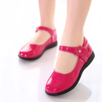 

2019 spring and autumn new baby children's shoes children's shoes Korean version of the square shoes soft bottom girls princess