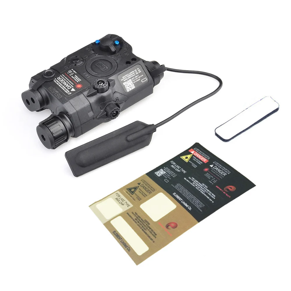 Страйкбол LA 5 UHP корпус батареи PEQ светодиодный фонарик красный лазер ИК SF LA5