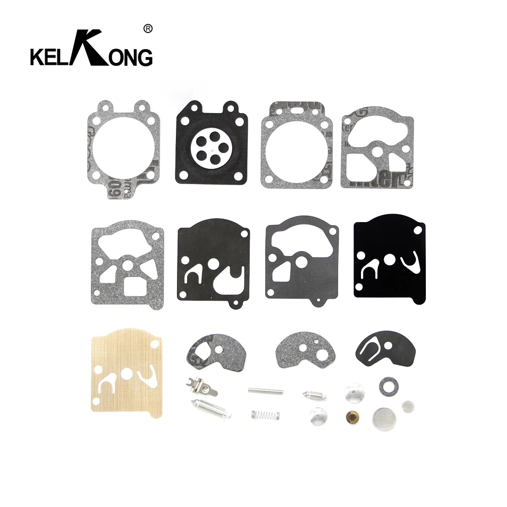 

KELKONG 1 Set Carburetor Carb Diaphragm Gasket Needle Repair Kit For WA WT For Walbro Series K10 / K20-WAT For Echo Chainsaw