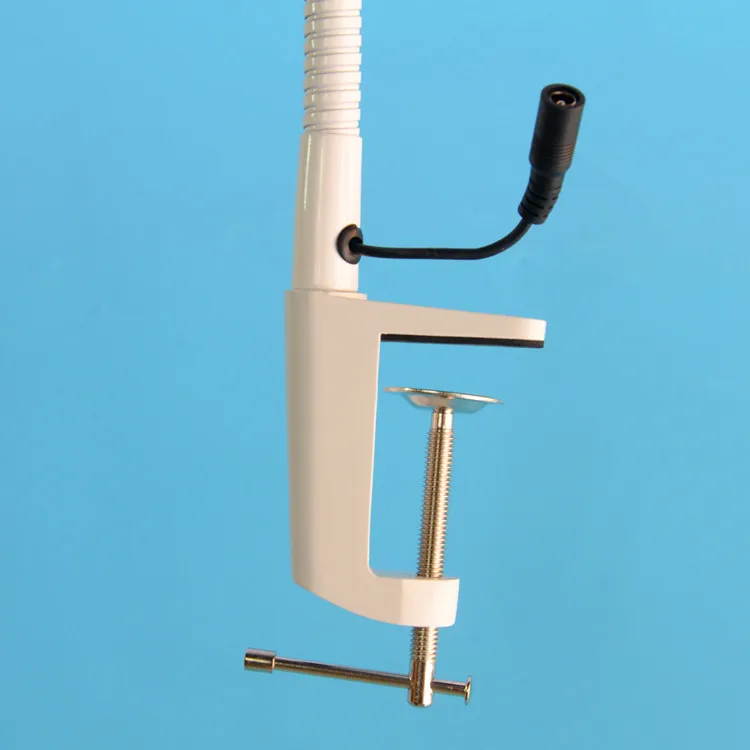 Online 5X 8X 10X Flex Schwanenhals Arm Lupe Lupe Objektiv Vielseitige 2 in 1 Beleuchtete Lupe Schreibtisch Lampe Verstellbare LED licht Weiß