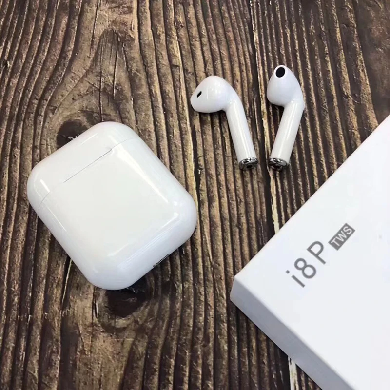 Оптовая продажа новые наушники i8P tws беспроводные bluetooth мини стерео вкладыши с
