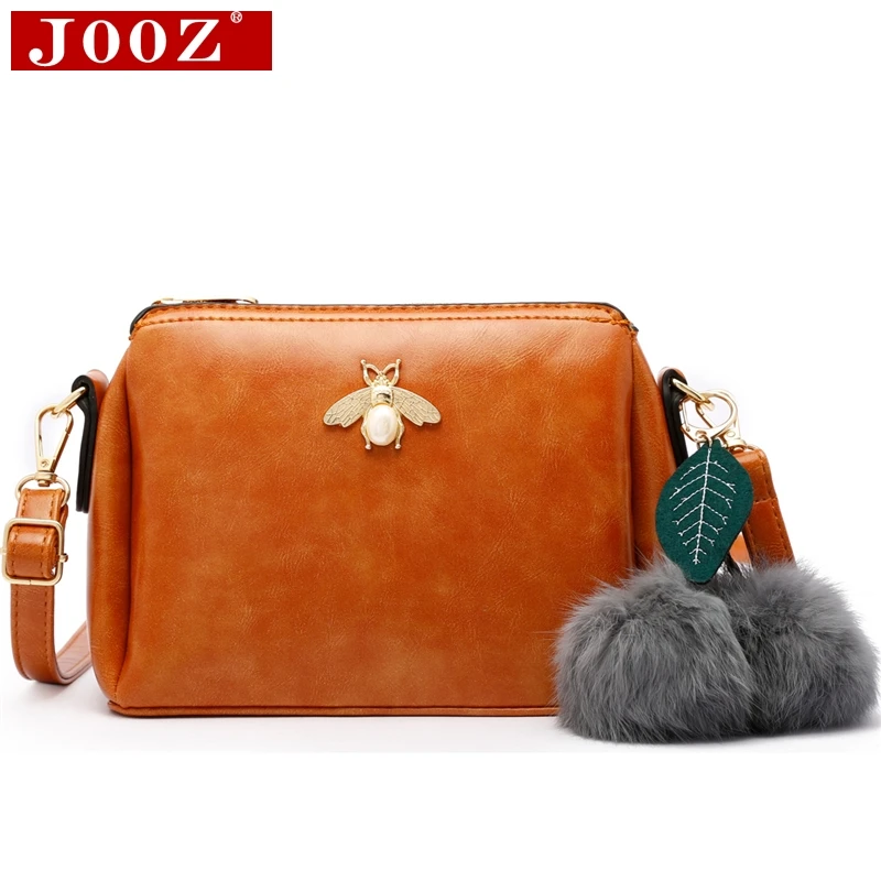 

JOOZ Vintage Waxing Leather Women Bags for Shell Clutch Bag small Women Messenger Bags bolso mujer purse