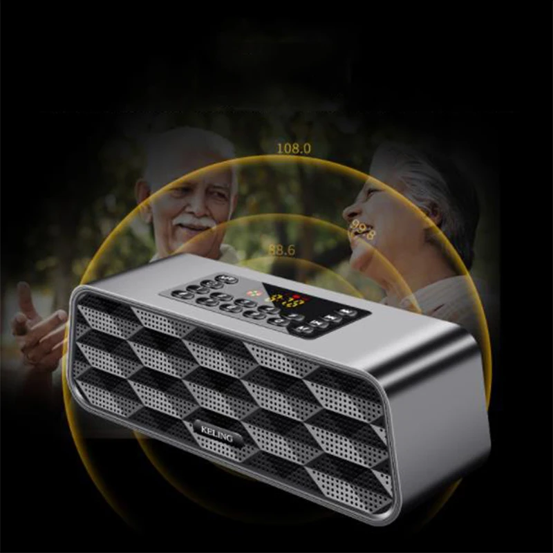 

F6 Wireless Bluetooth Speaker Dual Speaker Computer Audio Charging Car Speaker Subwoofer Card Speaker