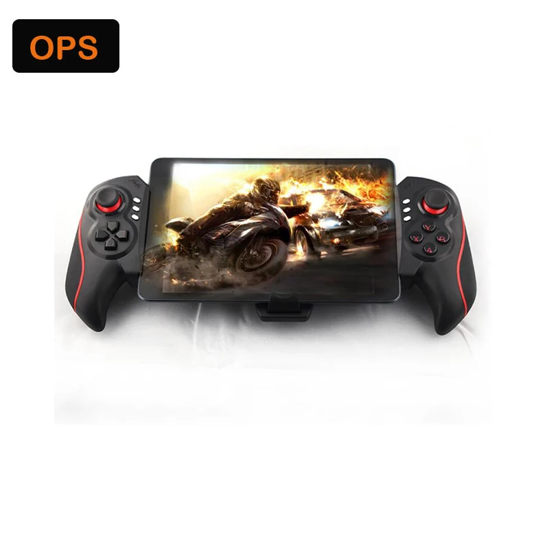 Beste 2017 nieuwe originele draadloze bluetooth game controller amp; telescopische gamepad gamepad game joystick voor android iphone pc ios