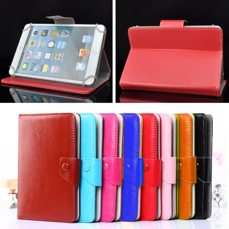 For Explay Tornado 3G/Leader/Fog 7 inch Tablet Case PU Leather Cover For Universal case 7 tablet Protective shell + Film аккумулятор explay tornado partner 1800mah пр034071