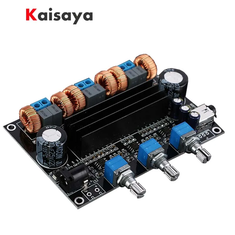 TPA3116D2 18V to 24V Subwoofer Digital Audio Amplifier Board 50w+50W+100W 2.1 channel amplificador B1-002 TPA3116D2 18V to 24V Subwoofer Digital Audio Amplifier Board 50w+50W+100W 2.1 channel amplificador B1-002