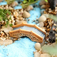 Resin Bridge Fairy Garden Miniatures Terrarium Mini Arch Decoration Craft Miniature Fairy Figurines Fairy Garden Miniatures посуда constructive eating garden fairy plate тарелка серия волшебный сад