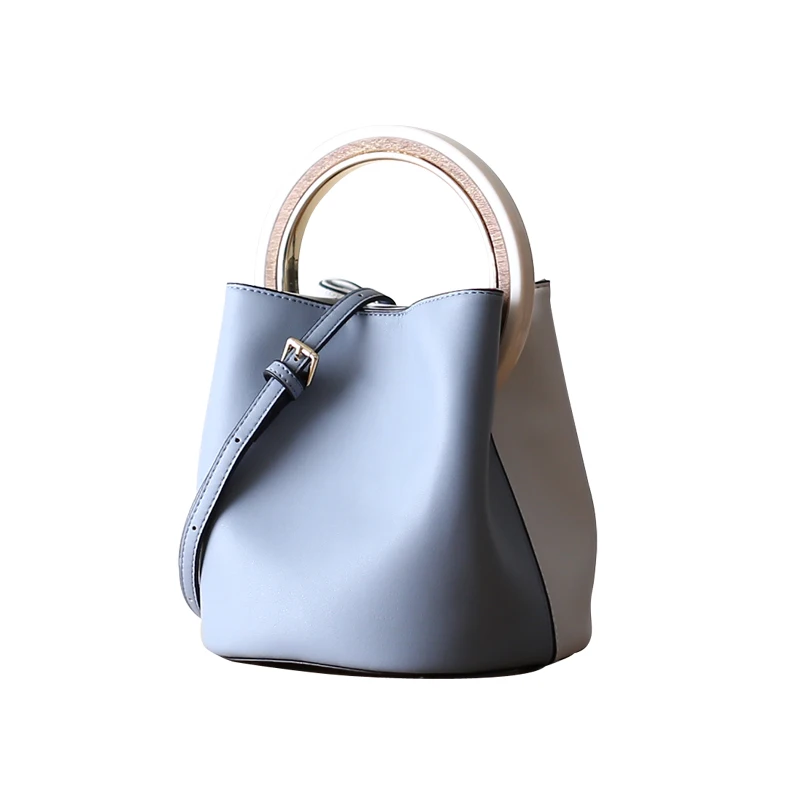 

LACATTURA 2019 New It Bag Korean Style Brand Design Women Haandbag High Quality Leather Lady Chain Shoulder Bag Chic Bucket Bag