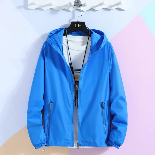 Hooded Bomber Windbreaker Jacket 3