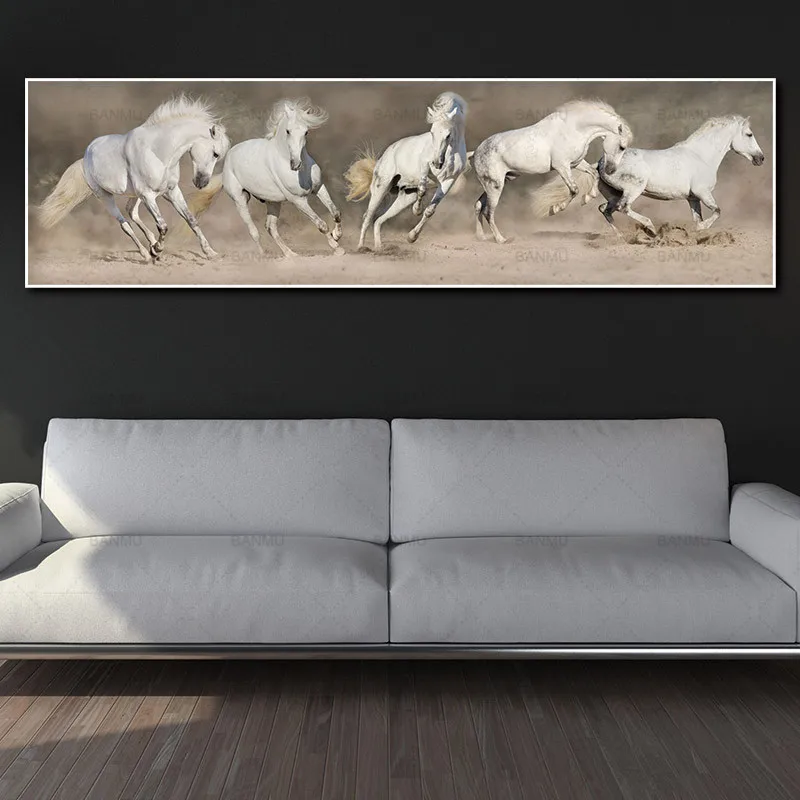 

canvas painting art print wall art pictures horse on canvas and poster no frame wall art Painting decoration for living room
